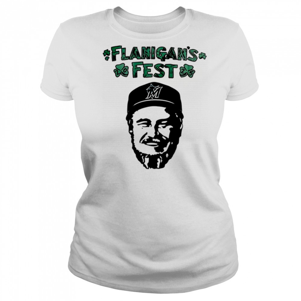 Miami Marlins Flanigan’s Fest 2025 vintage shirt Women's T-shirt