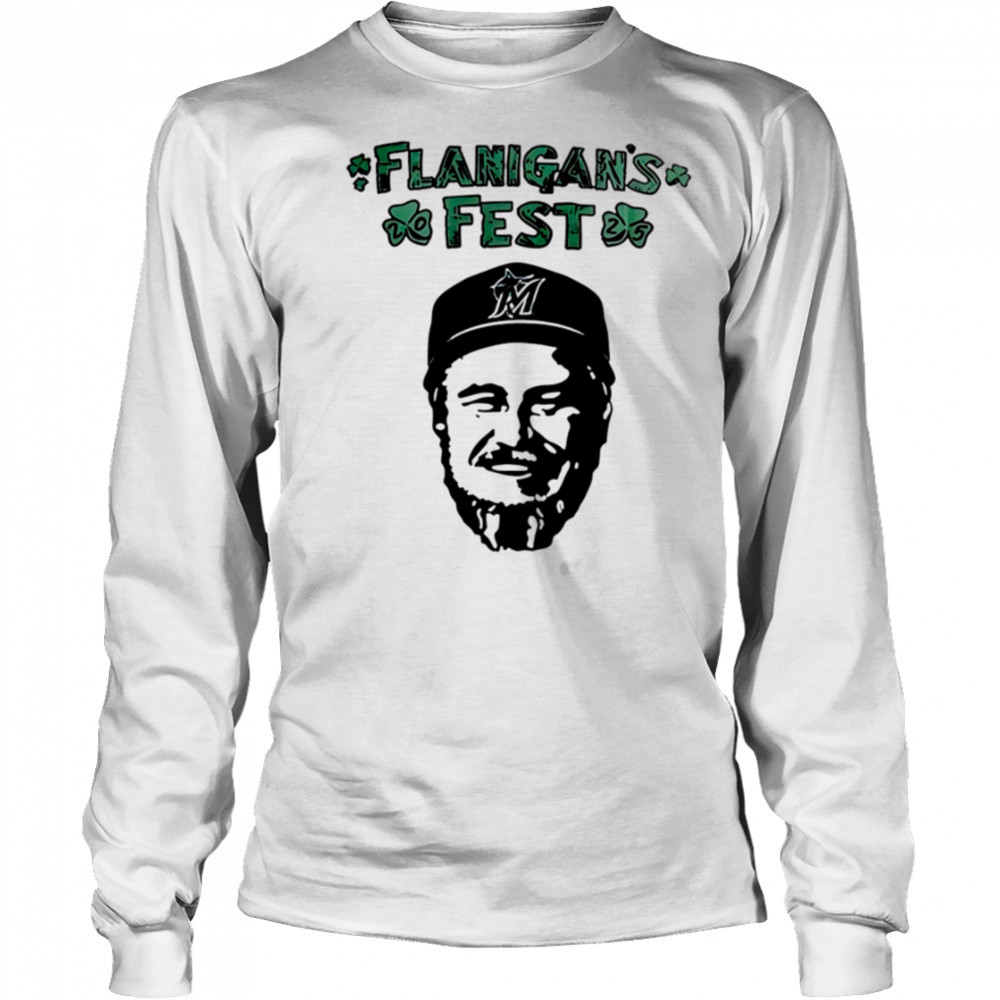 Miami Marlins Flanigan’s Fest 2025 vintage shirt Long Sleeved