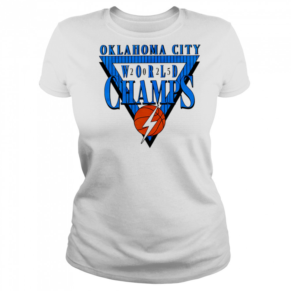 Okc World Champs Triangle 2025 shirt Women's T-shirt