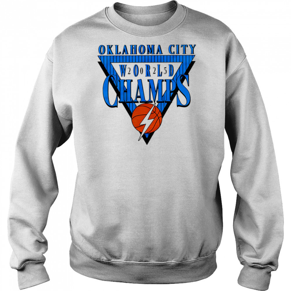 Okc World Champs Triangle 2025 shirt Sweatshirt