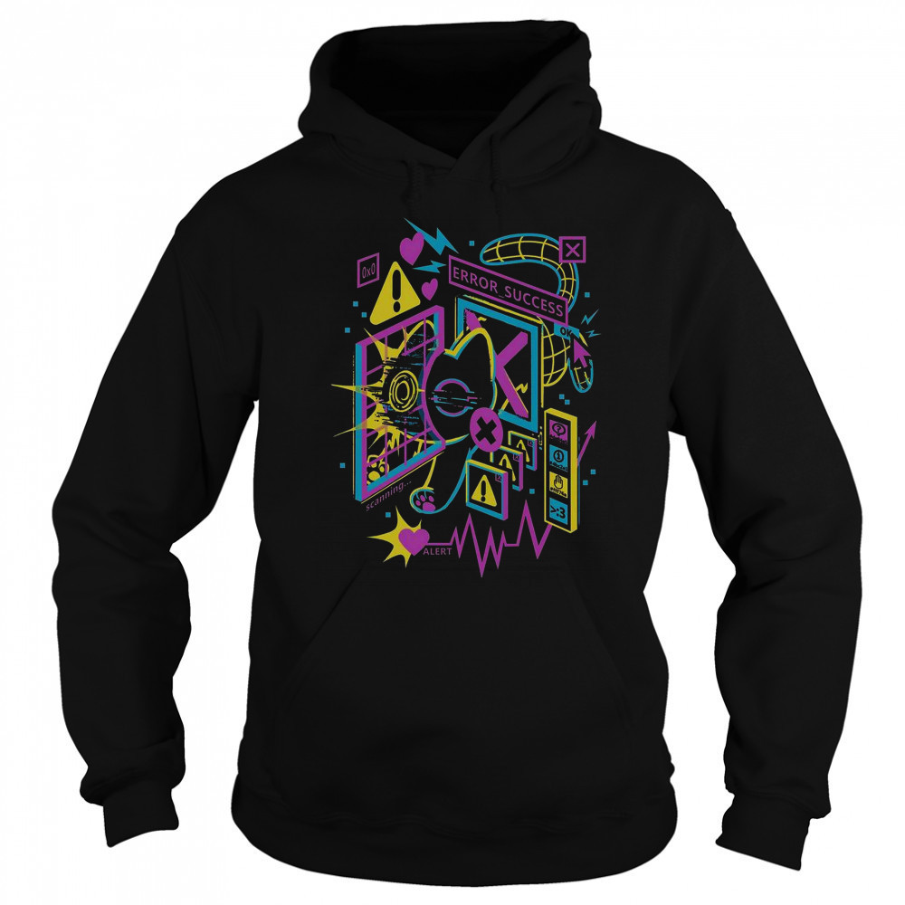 Cat Scan Error Success Heart Scan T-Shirt Hoodie