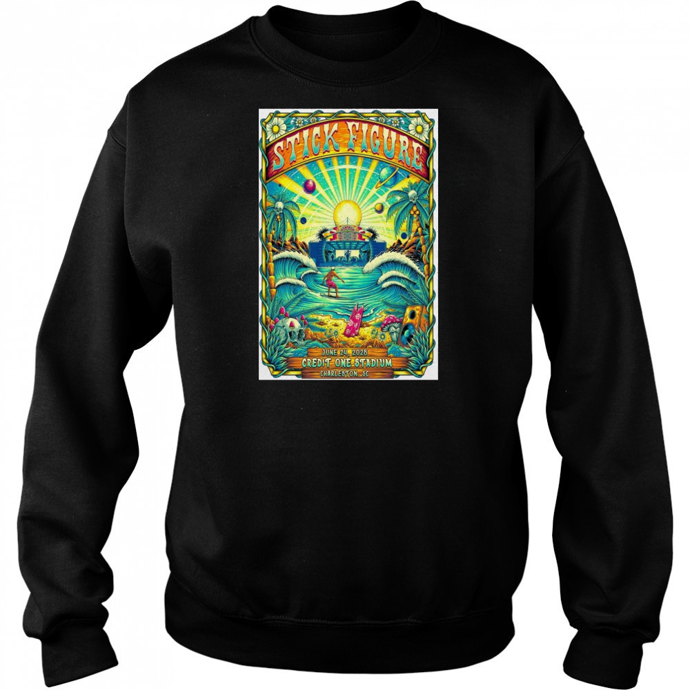 Charleston SC Live Stick Figure June 24 2025 Poster Shirt Sweatshirt