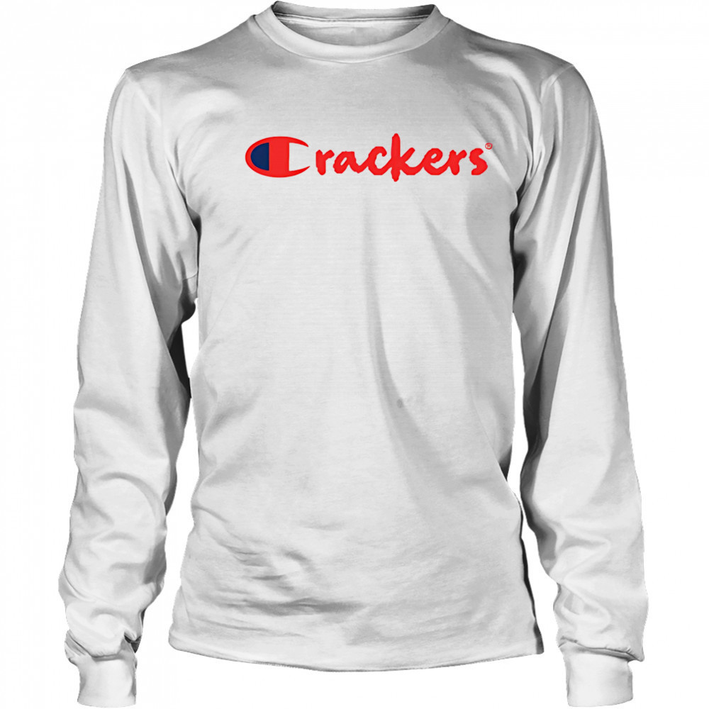 Crackers Champion parody shirt Long Sleeved