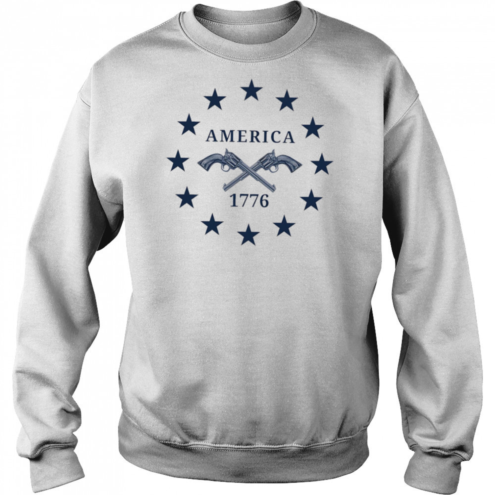 Dallas Cowboys America 1776 guns shirt Sweatshirt