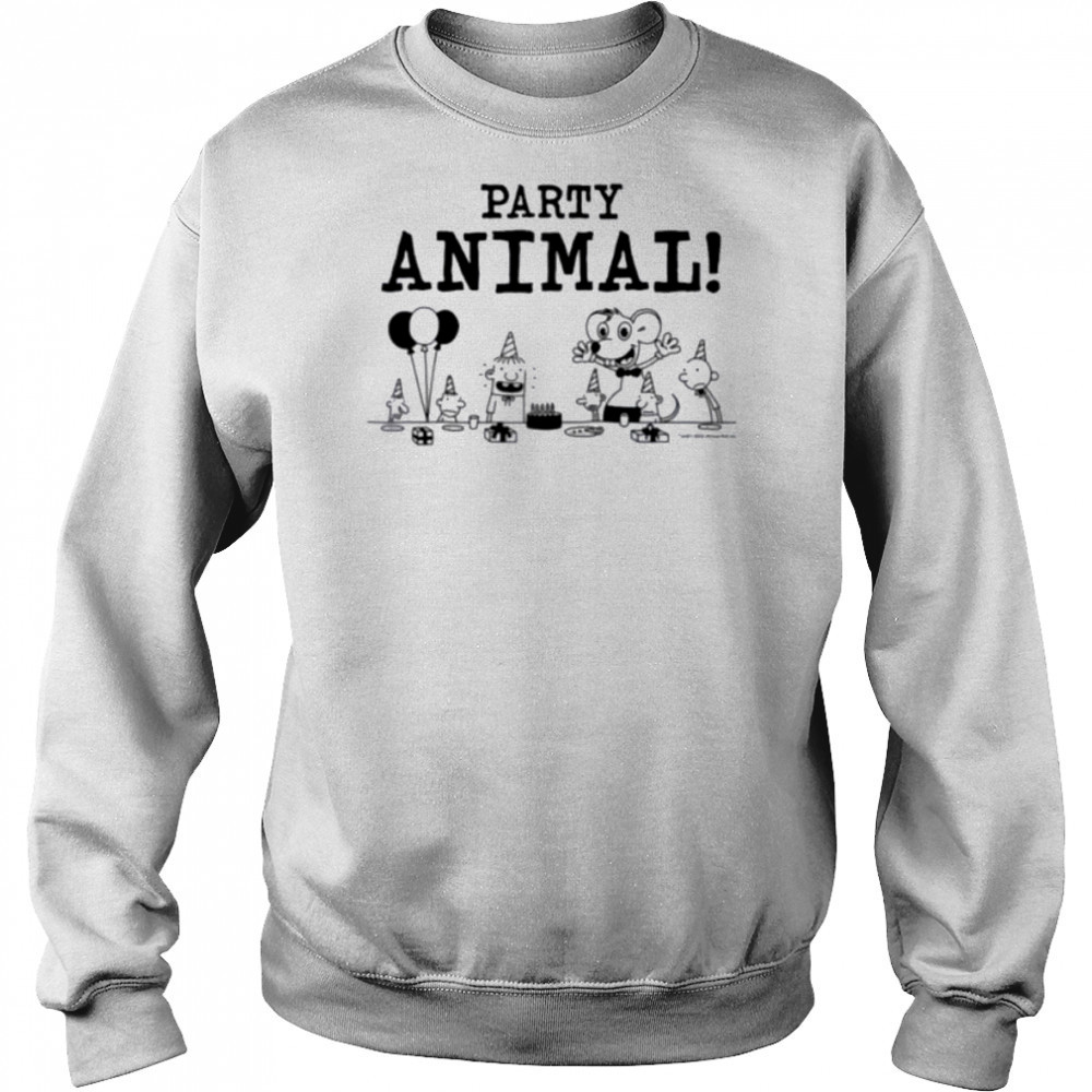 Diary of a Wimpy Kid Birthday Party Animal! Raglan Shirt Sweatshirt