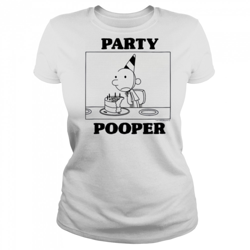 Diary of a Wimpy Kid Birthday Party Pooper Cake T Shirt Women's T-shirt