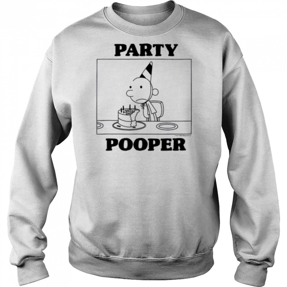 Diary of a Wimpy Kid Birthday Party Pooper Cake T Shirt Sweatshirt