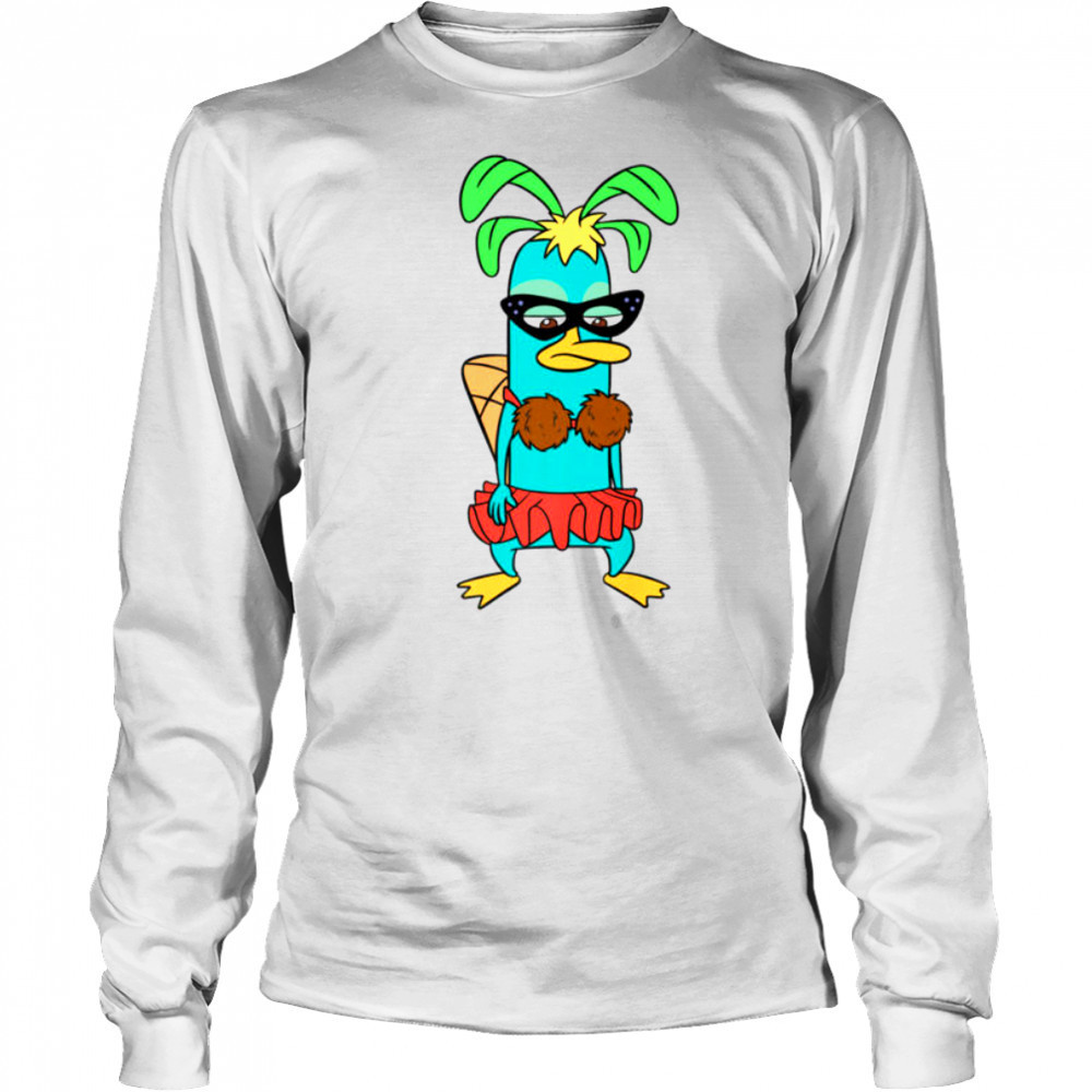 Disney Phineas And Ferb Perry The Platypus Circus Costume Shirt Long Sleeved