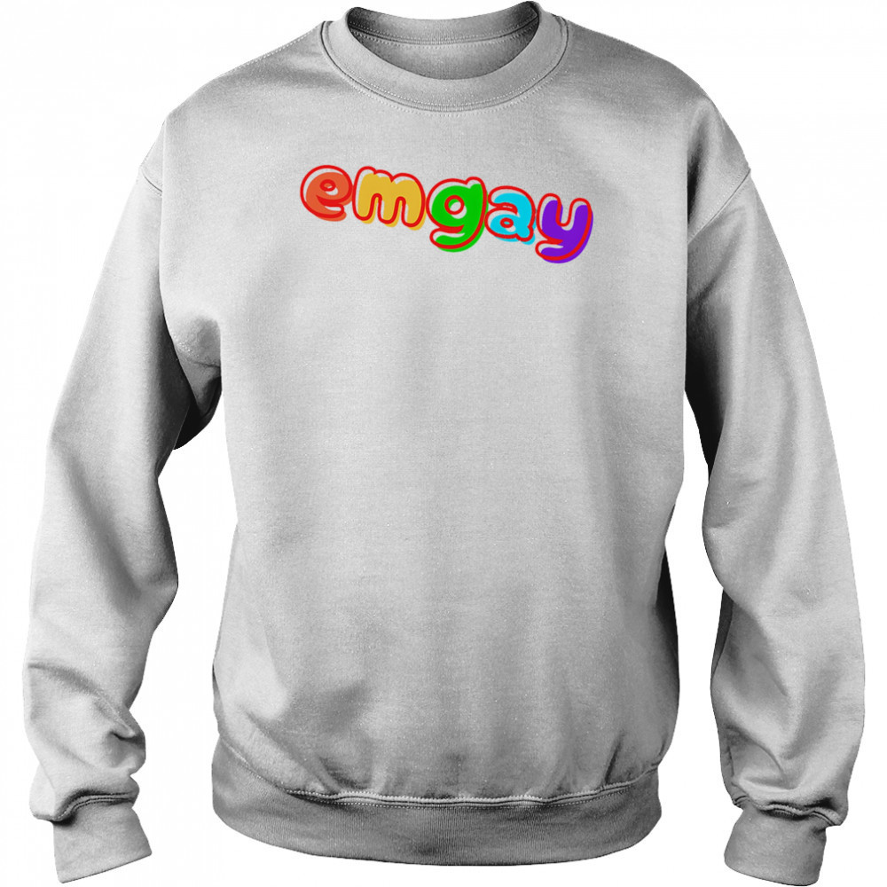 Emgay rainbow shirt Sweatshirt