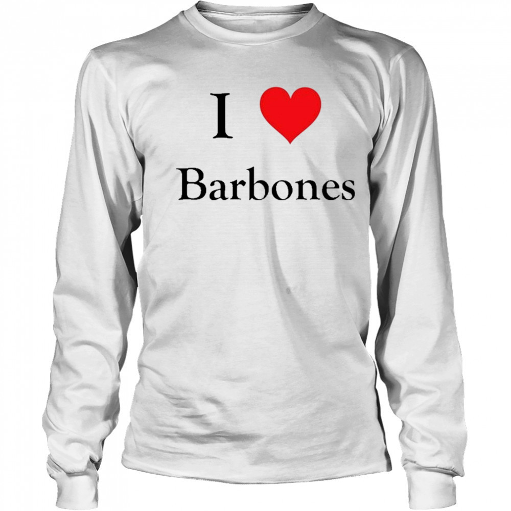 Gabriel I Love Barbones T-Shirt Long Sleeved
