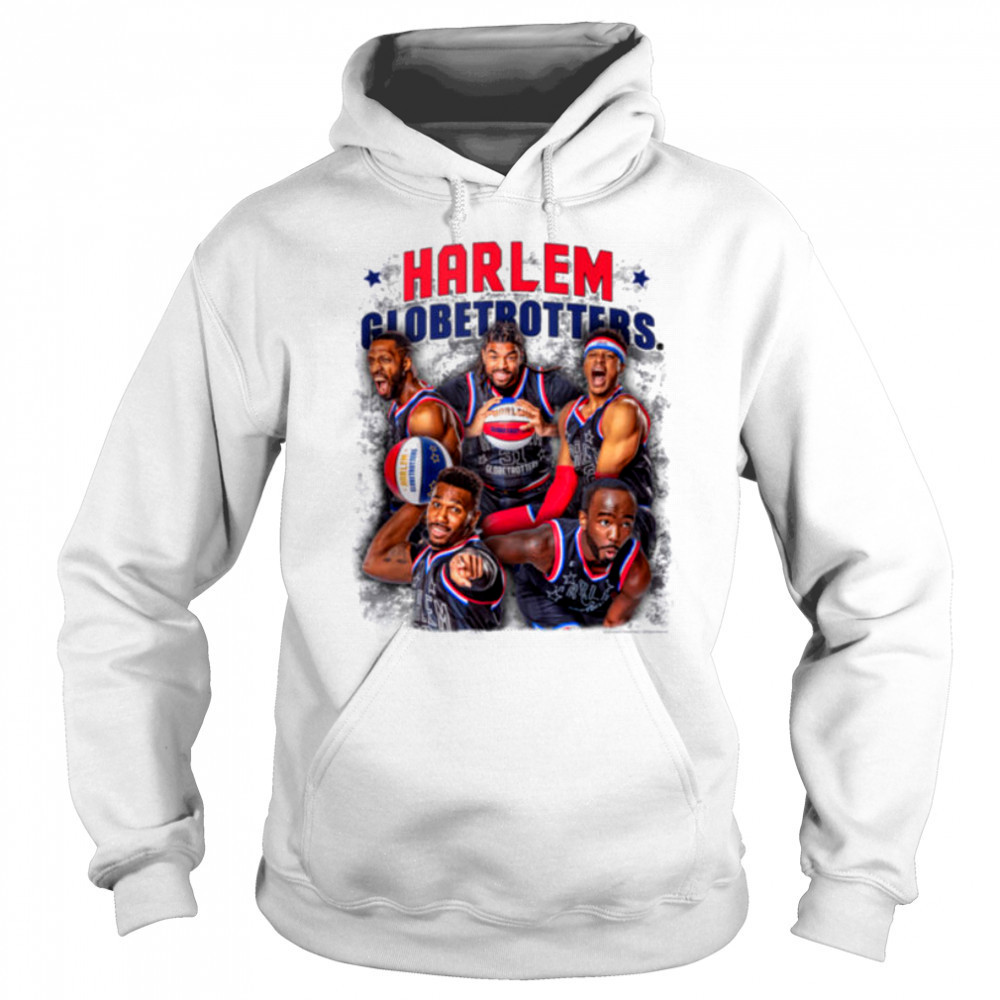 Harlem Globetrotters Basketball Colorful Team Photo shirt Hoodie