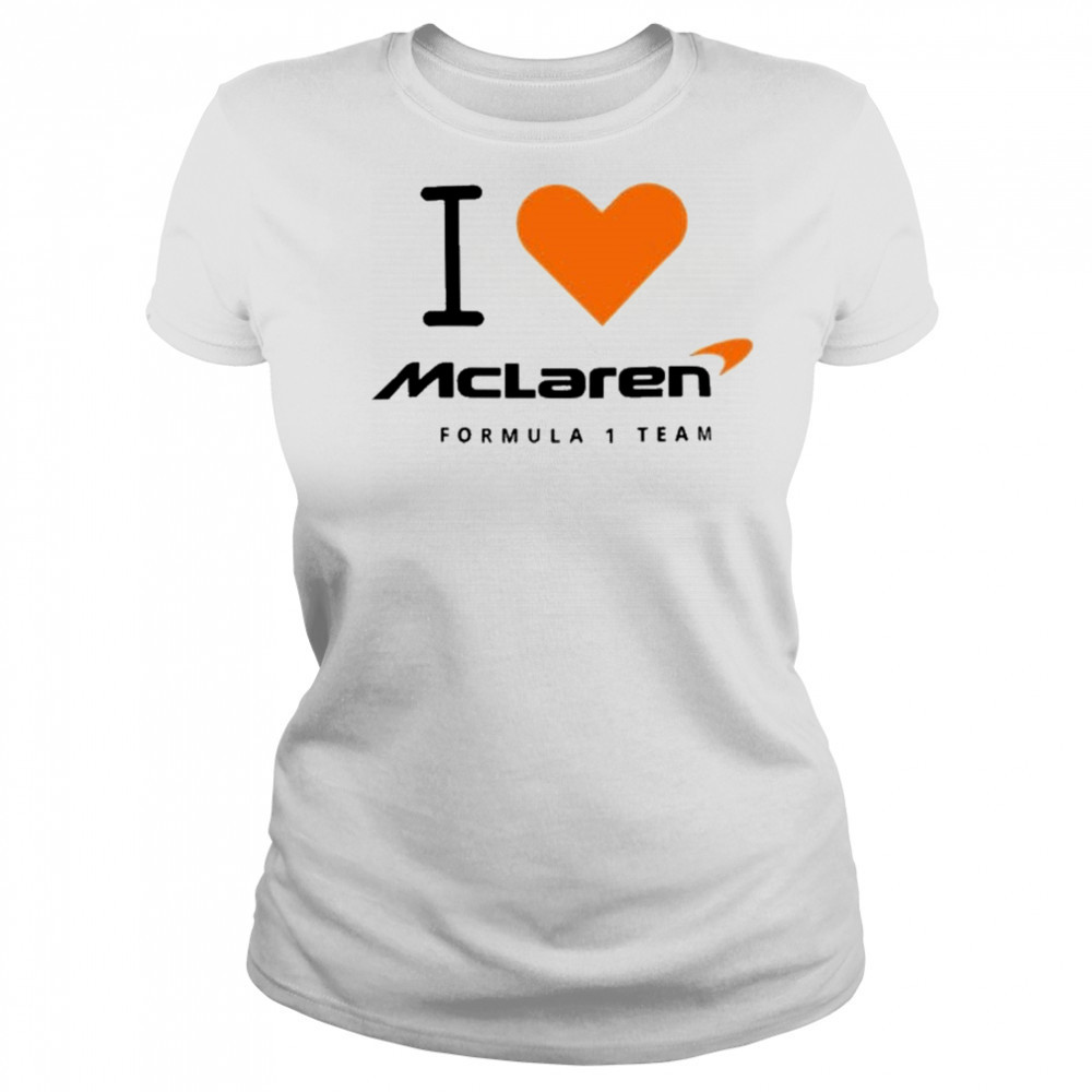 I Heart Mclaren T-Shirt Women's T-shirt