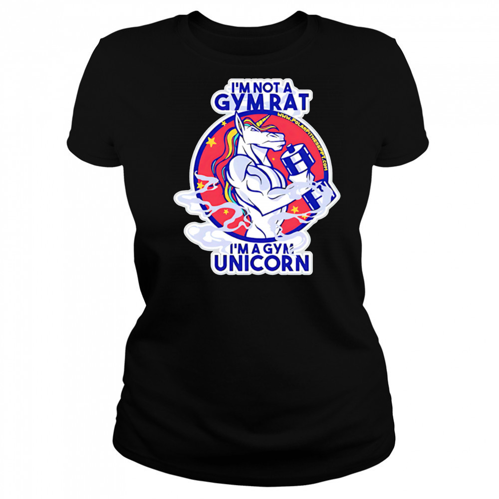 I’m Not A Gym Rat I’m A Gym Unicorn shirt Women's T-shirt