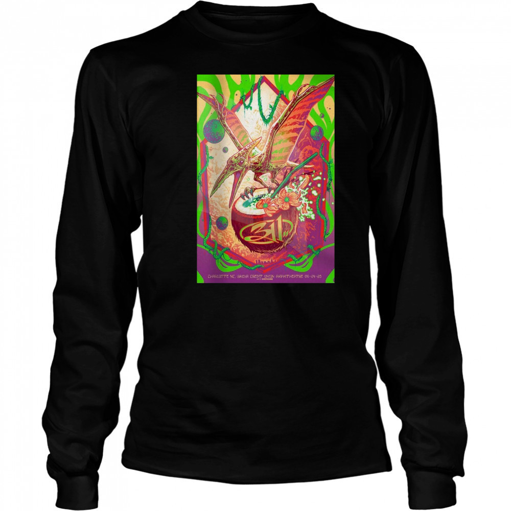 June 24 2025 Charlotte, NC Tour 311 Band Poster Shirt Long Sleeved