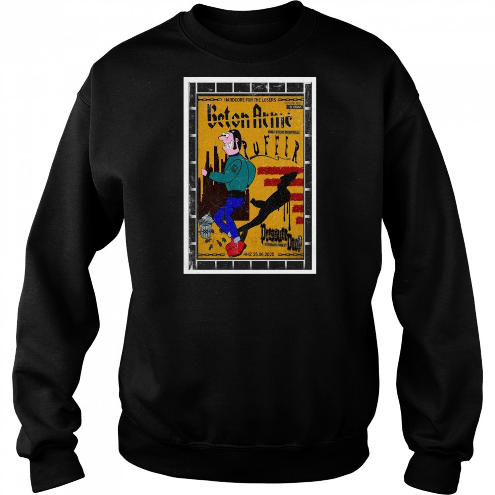 June 25 2025 BÉTON ARMÉ Both From Montreal Poster Shirt Sweatshirt