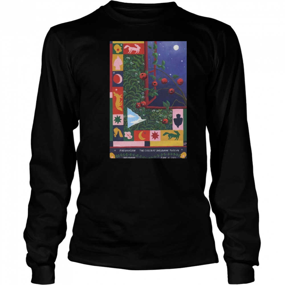 Khruangbin Tour Shelburne, VT 24 Jun 2025 Poster Shirt Long Sleeved