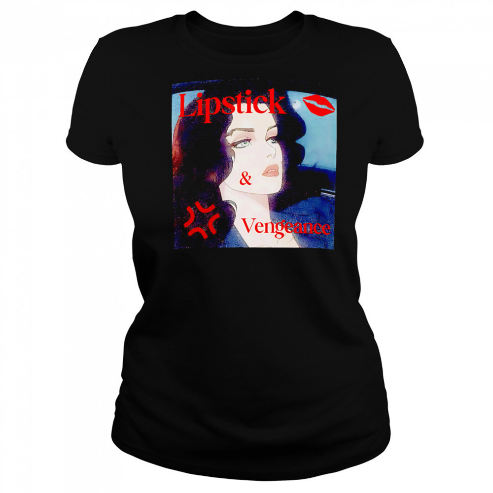 Lipstick & Vengeance picture shirt Women's T-shirt