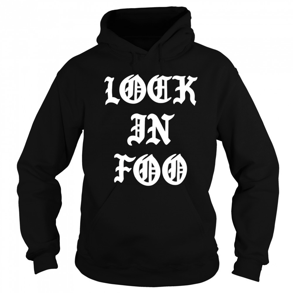 Lock In Foo letter shirt Hoodie