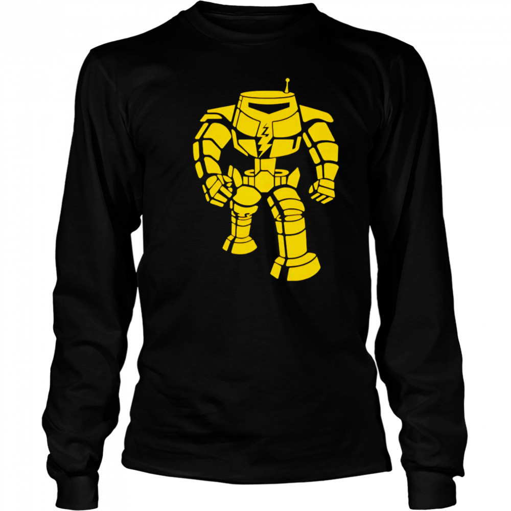 Man-Bot the big bang theory shirt Long Sleeved