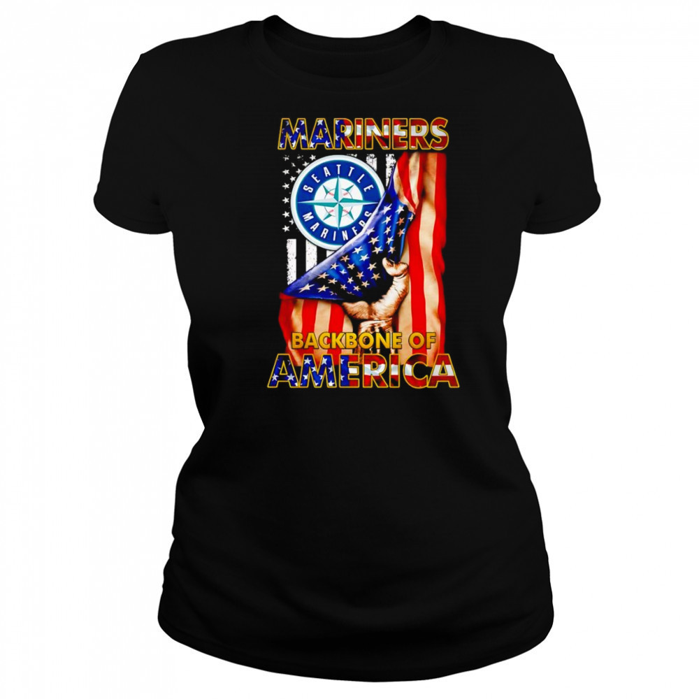 Mariners backbone of America shirt Women's T-shirt