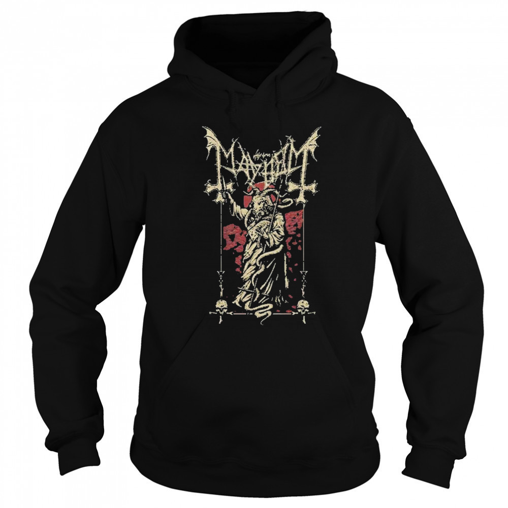 Mayhem Shepherd Of Satan T-Shirt Hoodie