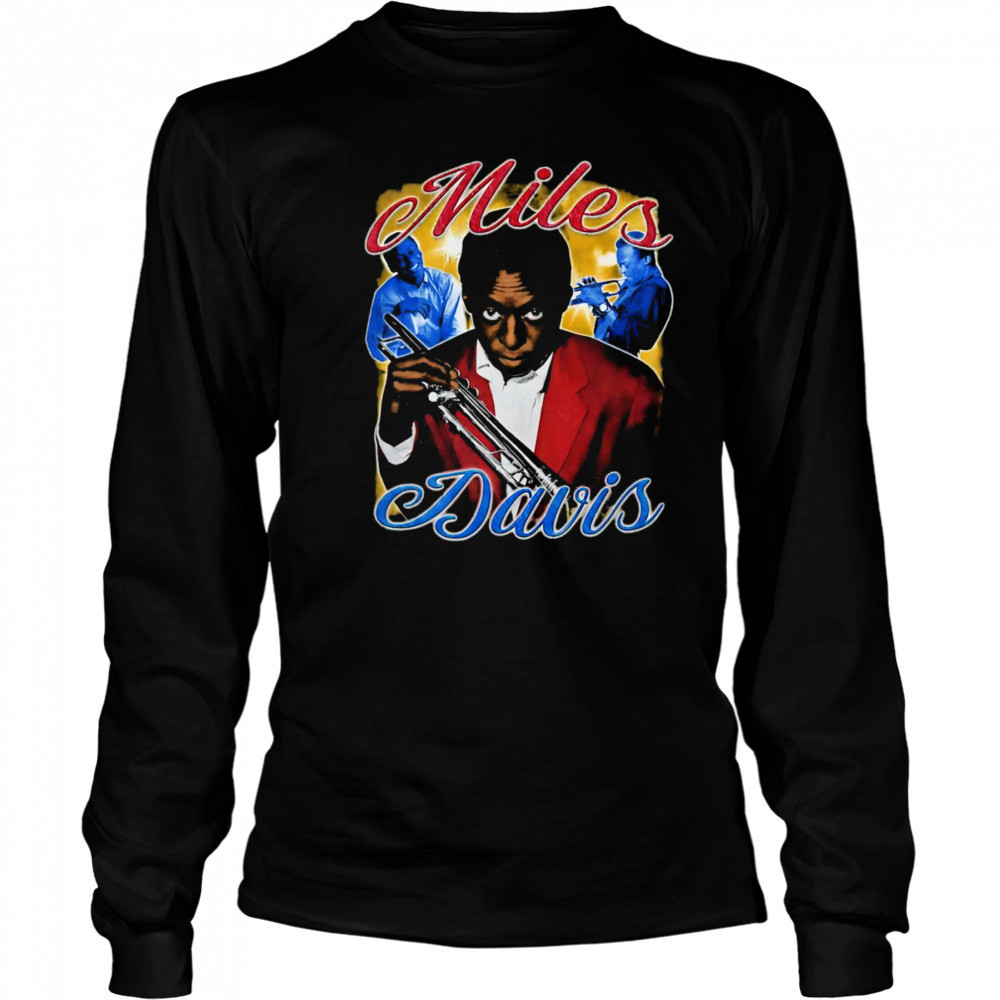 Miles Davis bootleg graphic shirt Long Sleeved