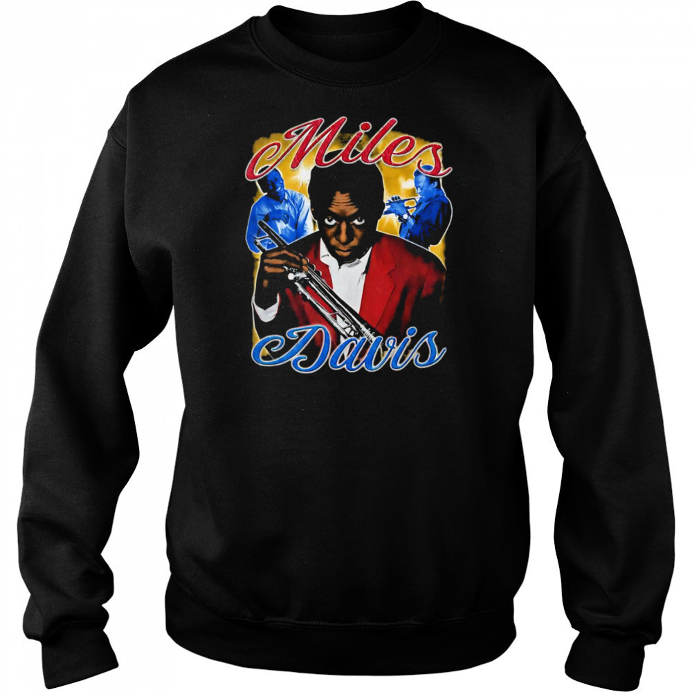 Miles Davis bootleg graphic shirt Sweatshirt