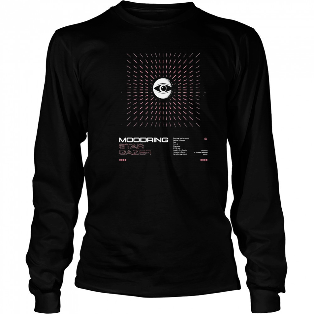Moodring Stargazer Gazing Eye T-shirt Long Sleeved