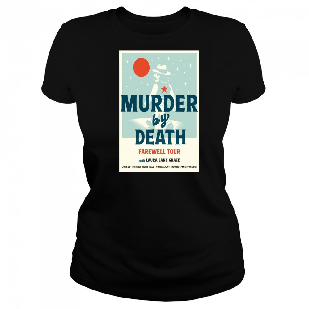 Murder By Death Farewell Tour Norwalk 2025 Poster T-Shirt Women's T-shirt