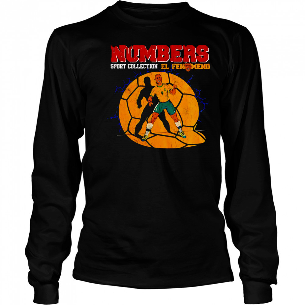 Numbers sport collection El Fenomeno shirt Long Sleeved