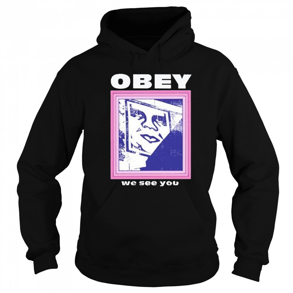 Obey We See You T-Shirt Hoodie