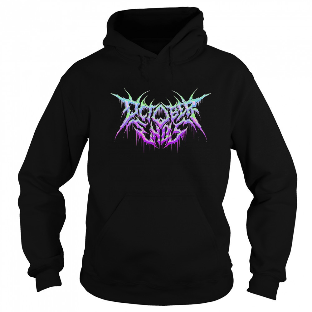 October Ends Death Logo T-shirt Hoodie
