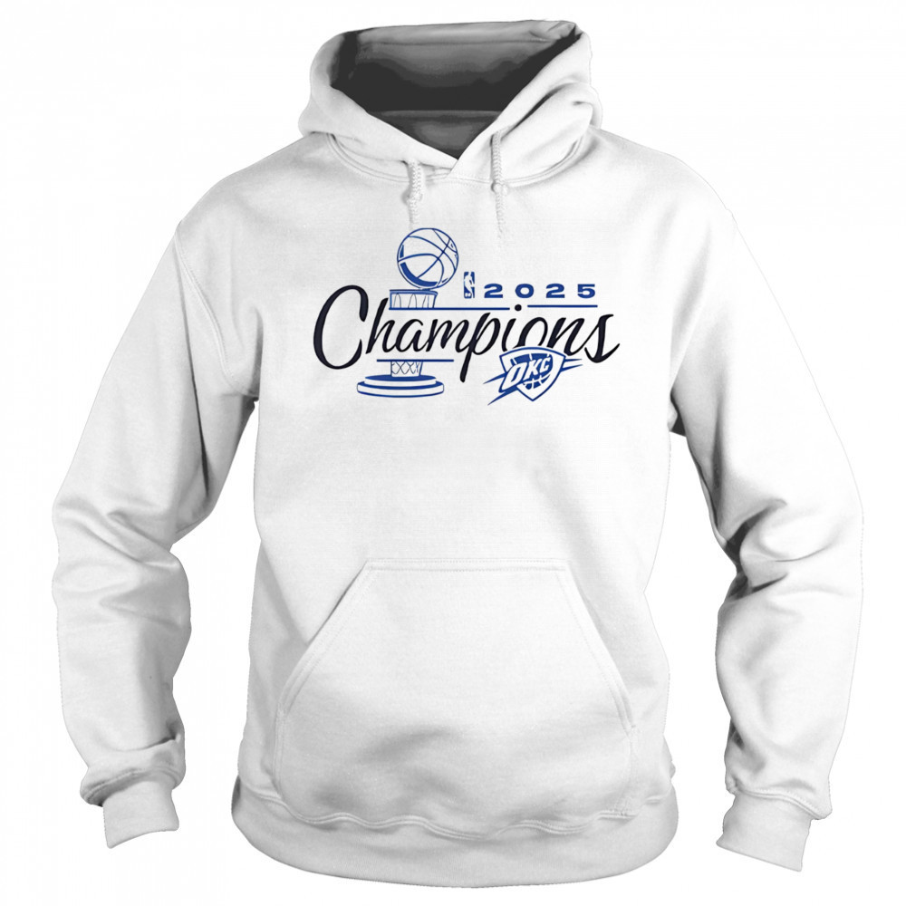 OKC Thunder 2025 Champions shirt Hoodie