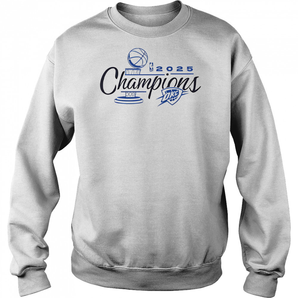 OKC Thunder 2025 Champions shirt Sweatshirt