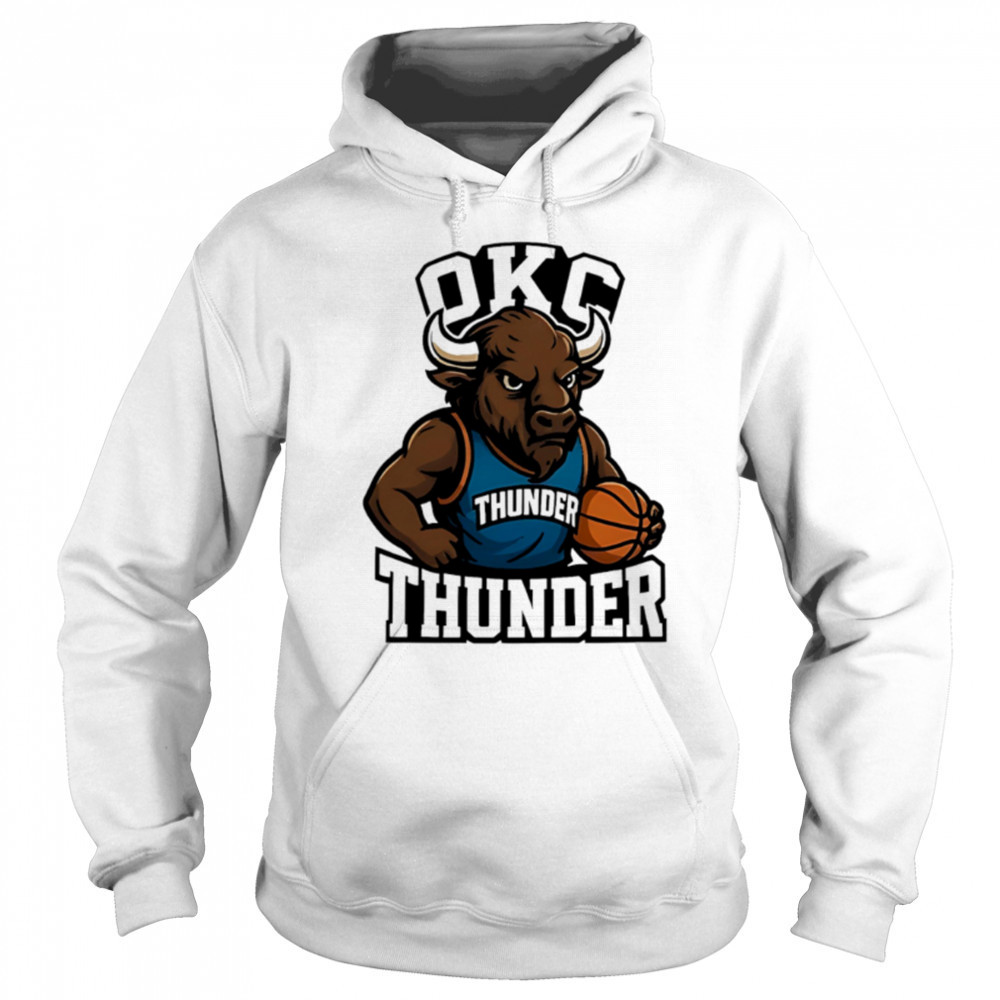 Oklahoma City Okc Thunder Up Okc Rumble mascot cartoon shirt Hoodie