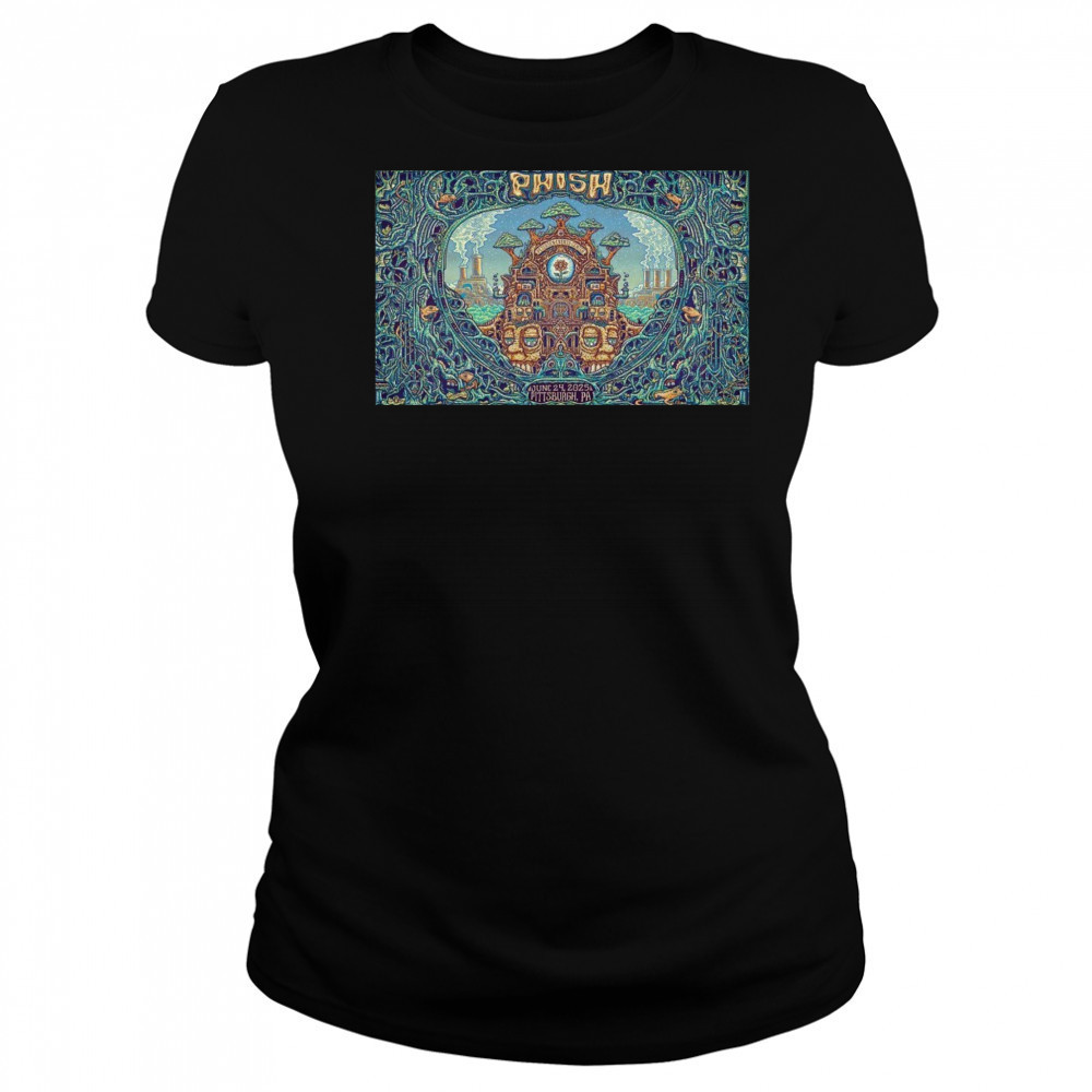 Phish June 24 2025 In Pittsburgh PA Poster Shirt Women's T-shirt