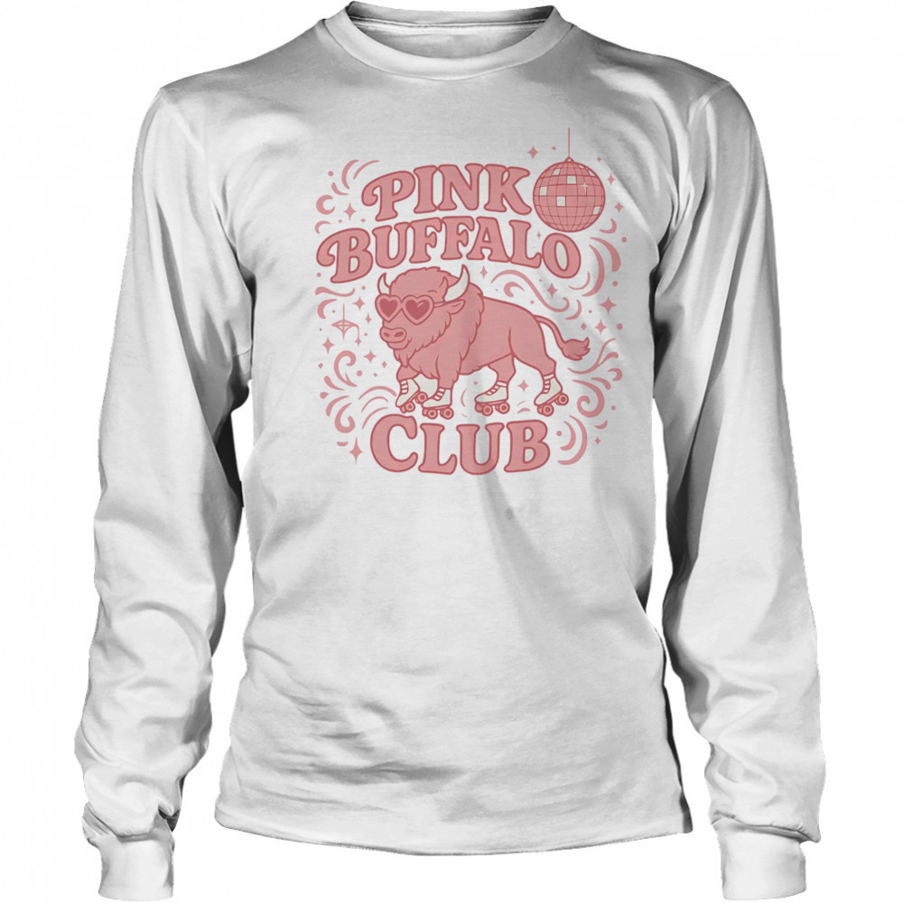 Pink Buffalo Club shirt Long Sleeved