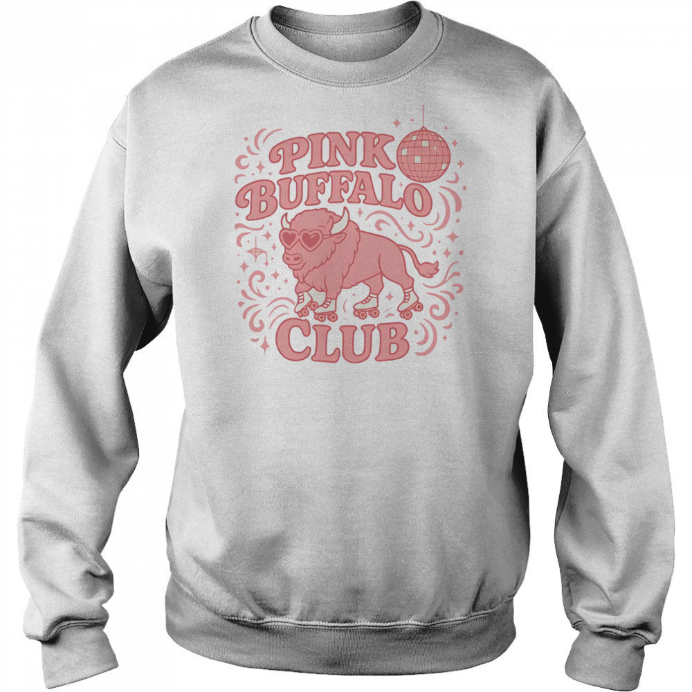 Pink Buffalo Club shirt Sweatshirt