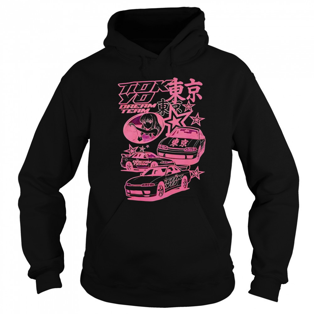 Pink Car Star Collage shirt Hoodie