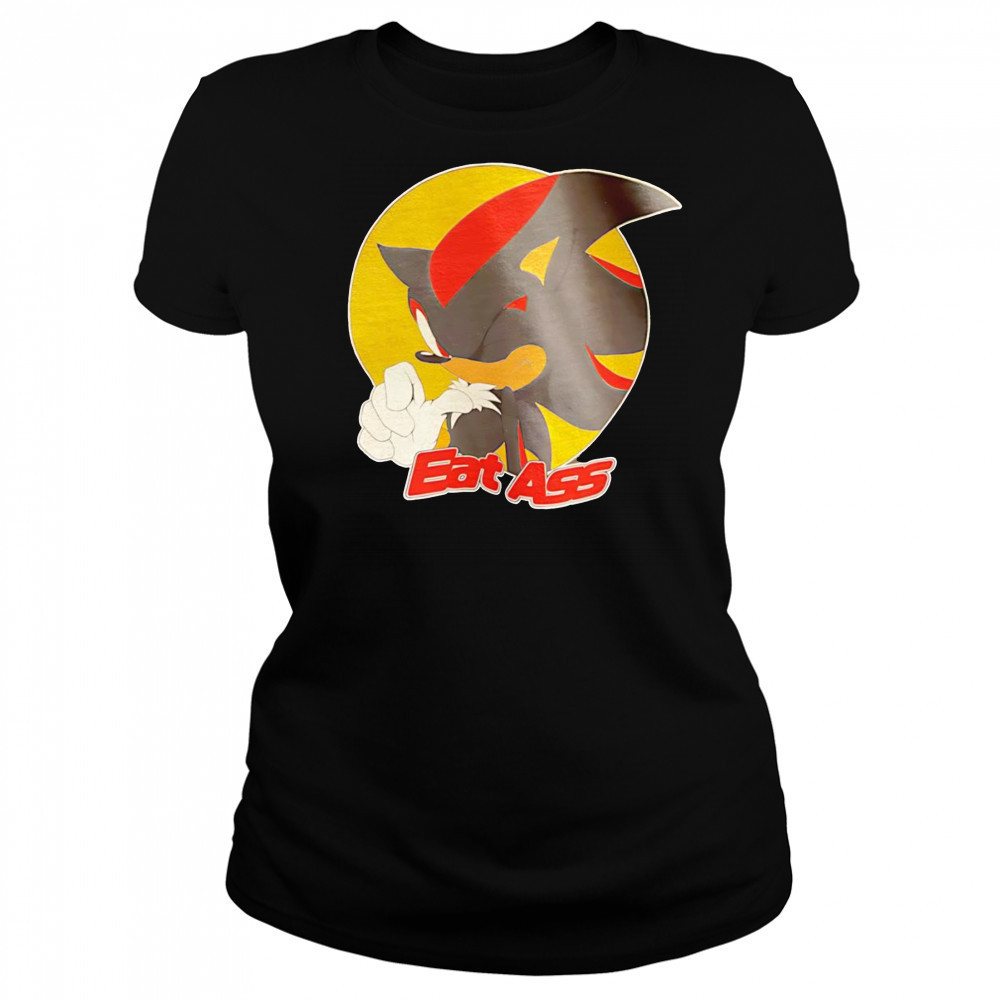 Shadow the Hedgehog eat ass shirt Women's T-shirt