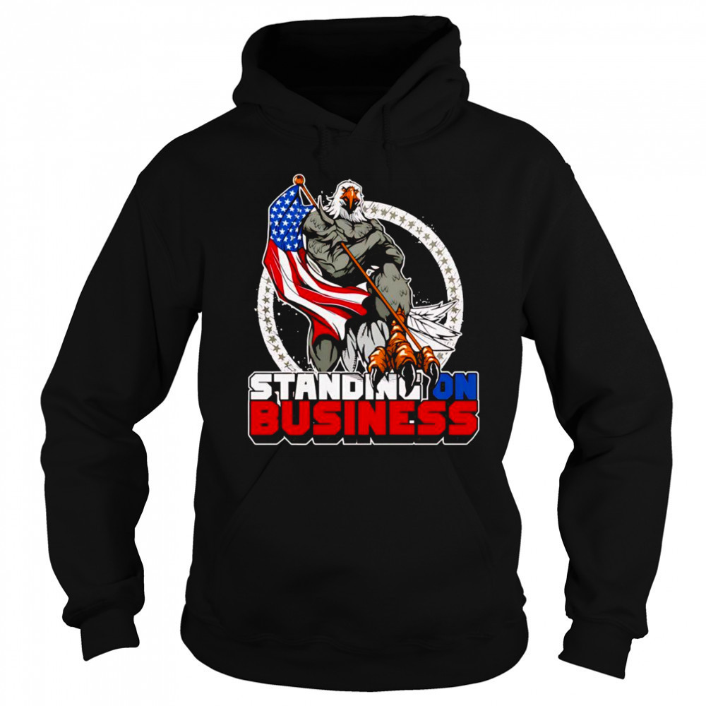 Standing on business shirt Hoodie