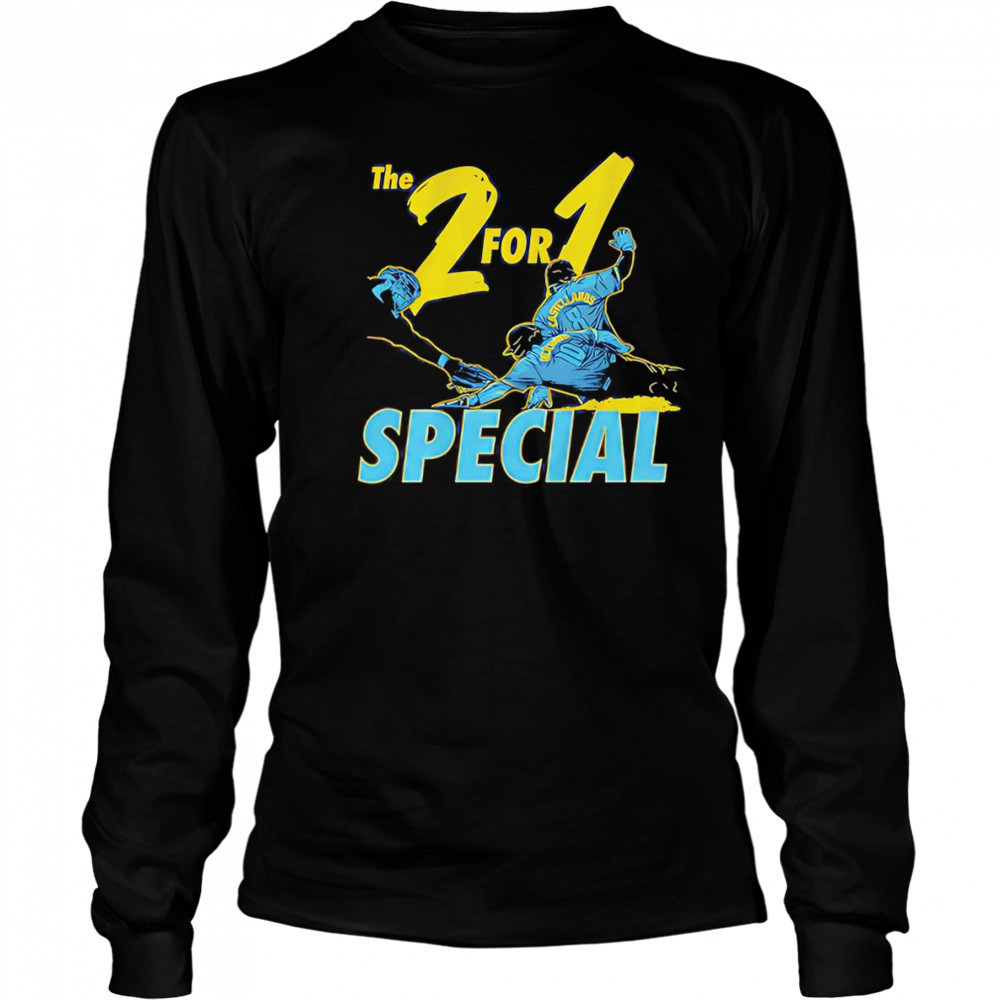The 2 for 1 special J.T. Realmuto and Nick Castellanos shirt Long Sleeved