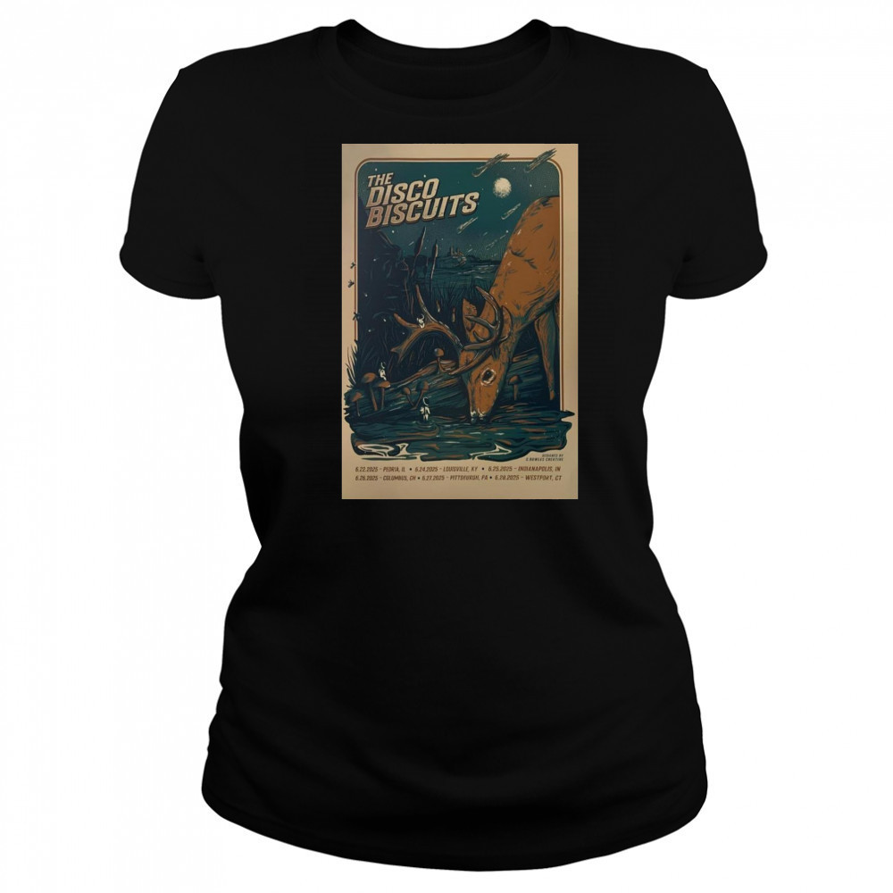 The Dissco Biscuits June 2025 Poster T-Shirt Women's T-shirt