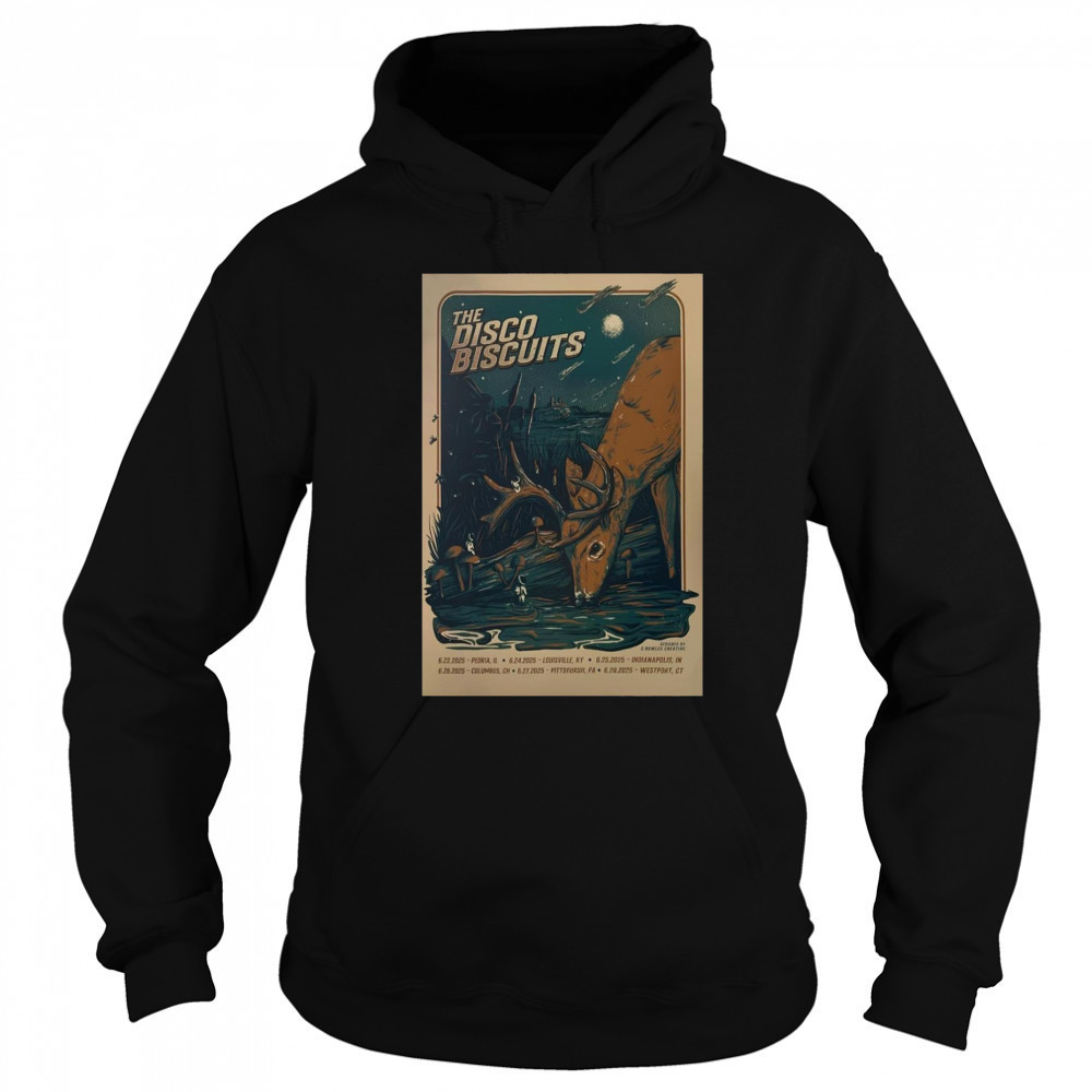 The Dissco Biscuits June 2025 Poster T-Shirt Hoodie