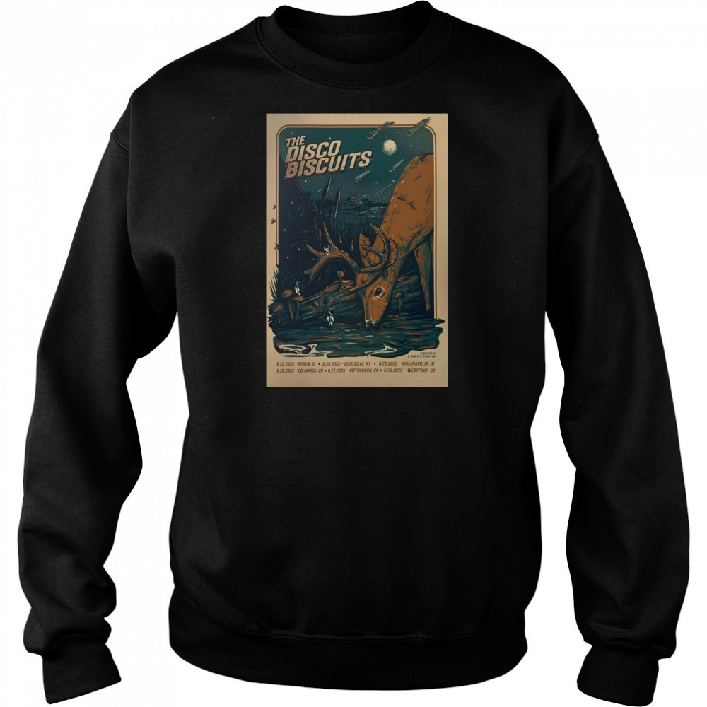 The Dissco Biscuits June 2025 Poster T-Shirt Sweatshirt