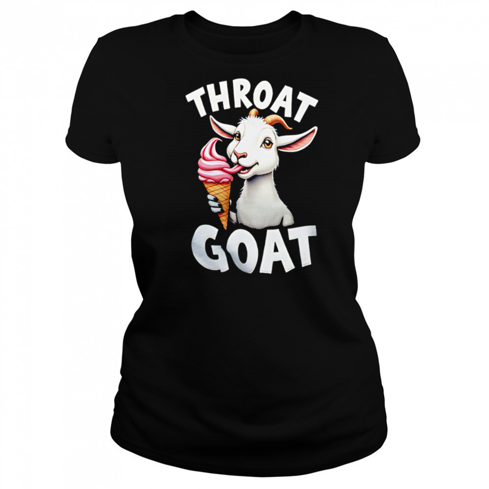 Throat Goat Ice cream shirt Women's T-shirt