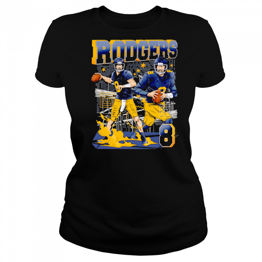 Aaron Rodgers 8 Pittsburgh Steelers city shirt Women's T-shirt