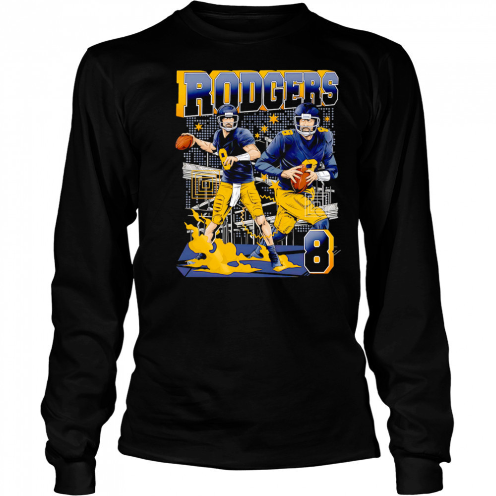 Aaron Rodgers 8 Pittsburgh Steelers city shirt Long Sleeved