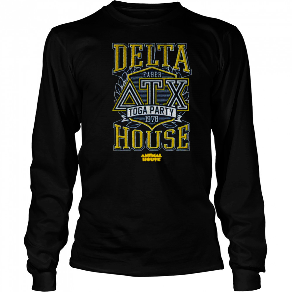 Animal House Delta House Rush Event Shirt Long Sleeved