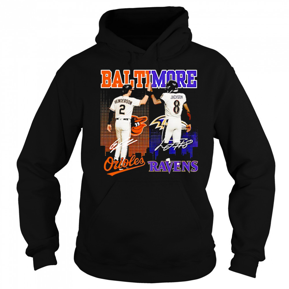 Baltimore orioles and ravens and star power shirt Hoodie